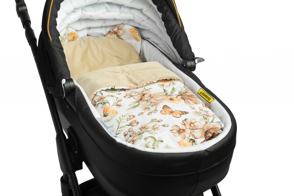 Set pernă pilotă Sensillo Teddy Beige antialergic - imagine 3