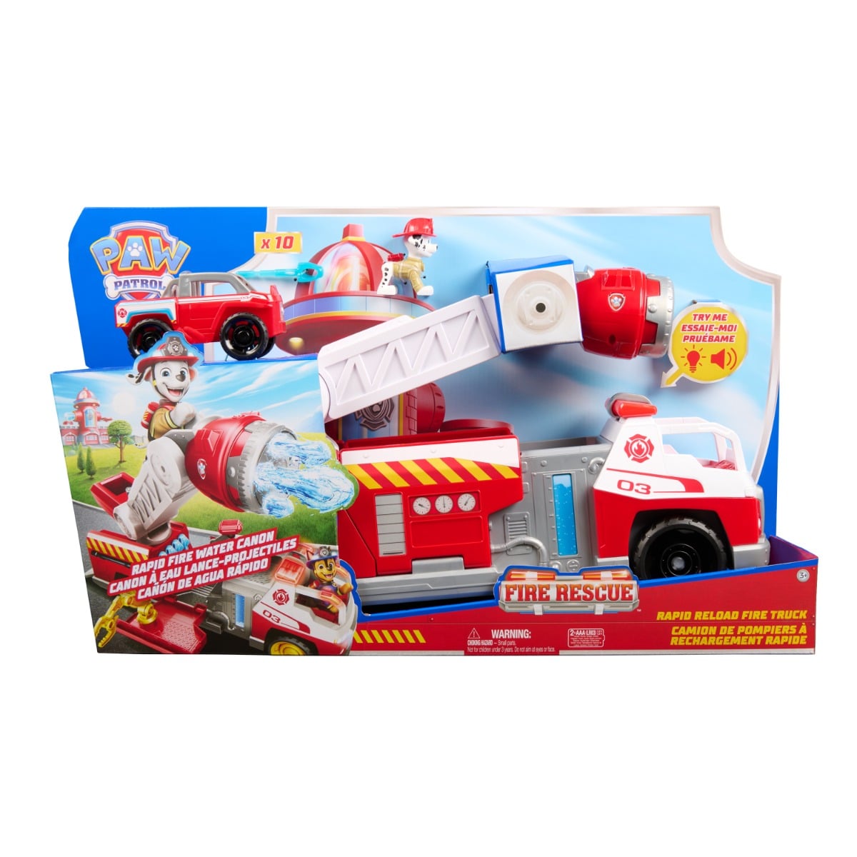 Camion Pompieri Paw Patrol | Joc cu Sunete si Actiune