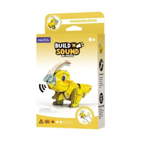 Puzzle 3D Sunet Parasaurolophus Mieredu