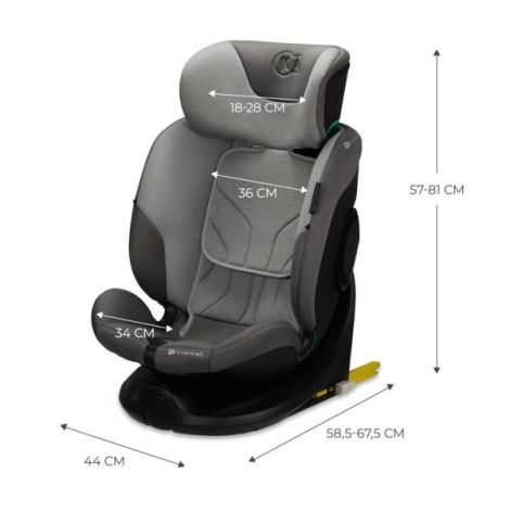 Scaun Kinderkraft I-Fix i-Size Sigurță 40-150cm - imagine 2