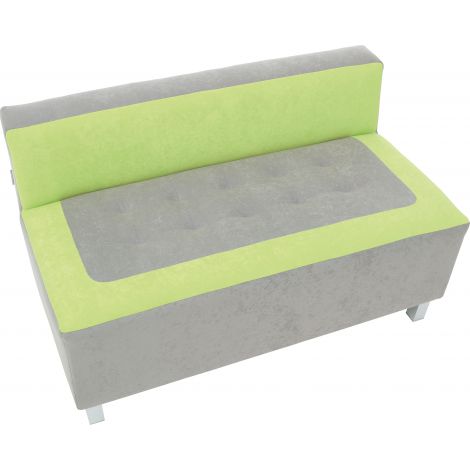 Canapea Premium Moje Bambino Gri-Lime - imagine 2