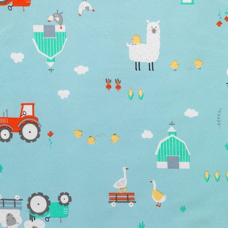 Sac de dormit Slumbersac Farmyard 90 cm, 1.0 TOG