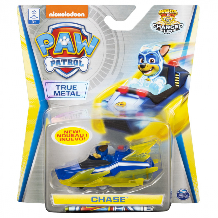 Macheta Metalica Chase Charged Up - Patrula Catelusilor