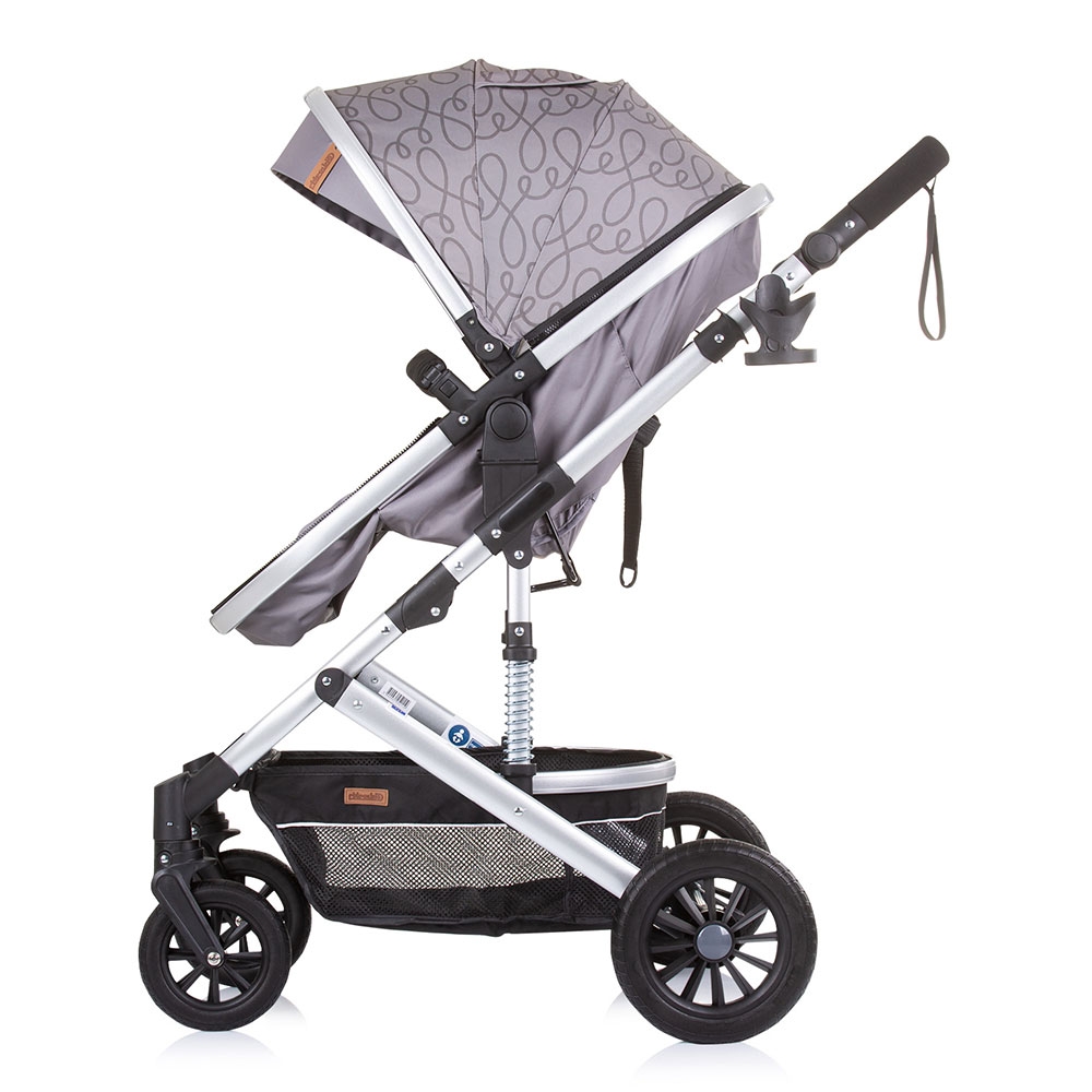Chipolino Estelle 2 in 1 Glacier - Carucior Landou - imagine 5