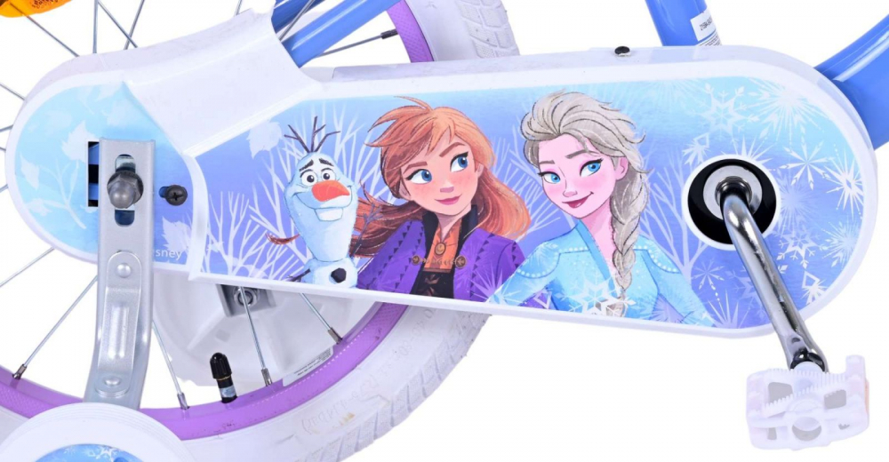 Bicicleta EL Disney Frozen 16 inch cu accesorii - imagine 10