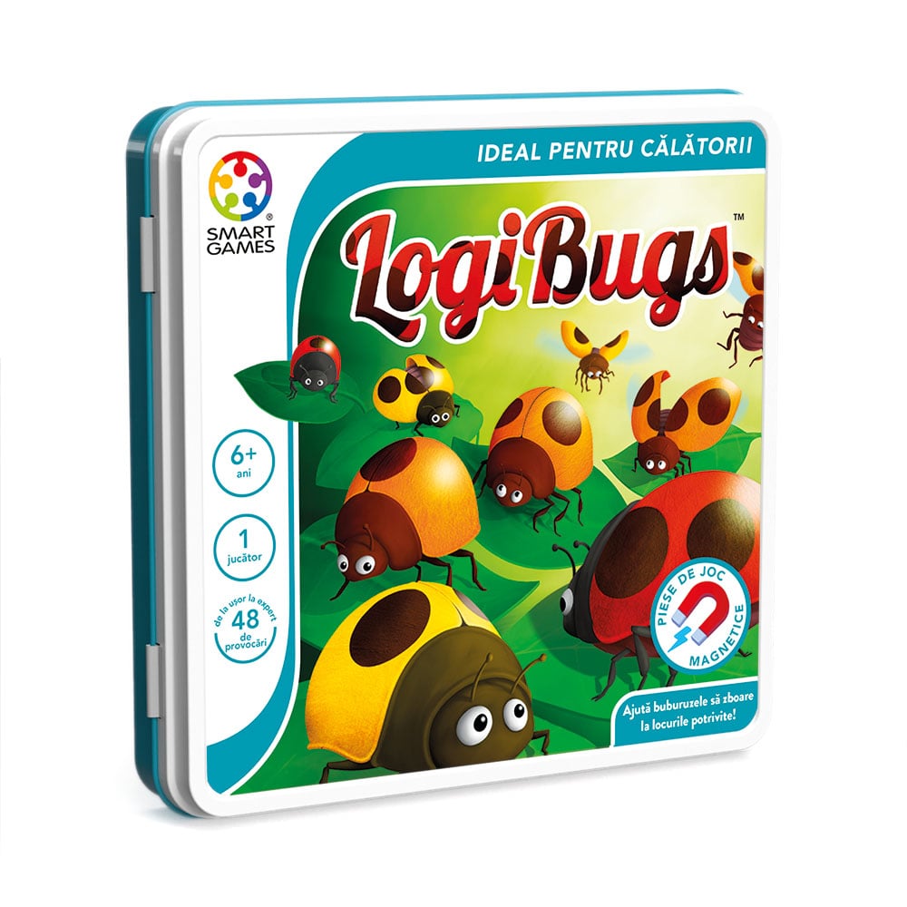 Joc Logică LogiBugs Smart Games | 48 Provocări