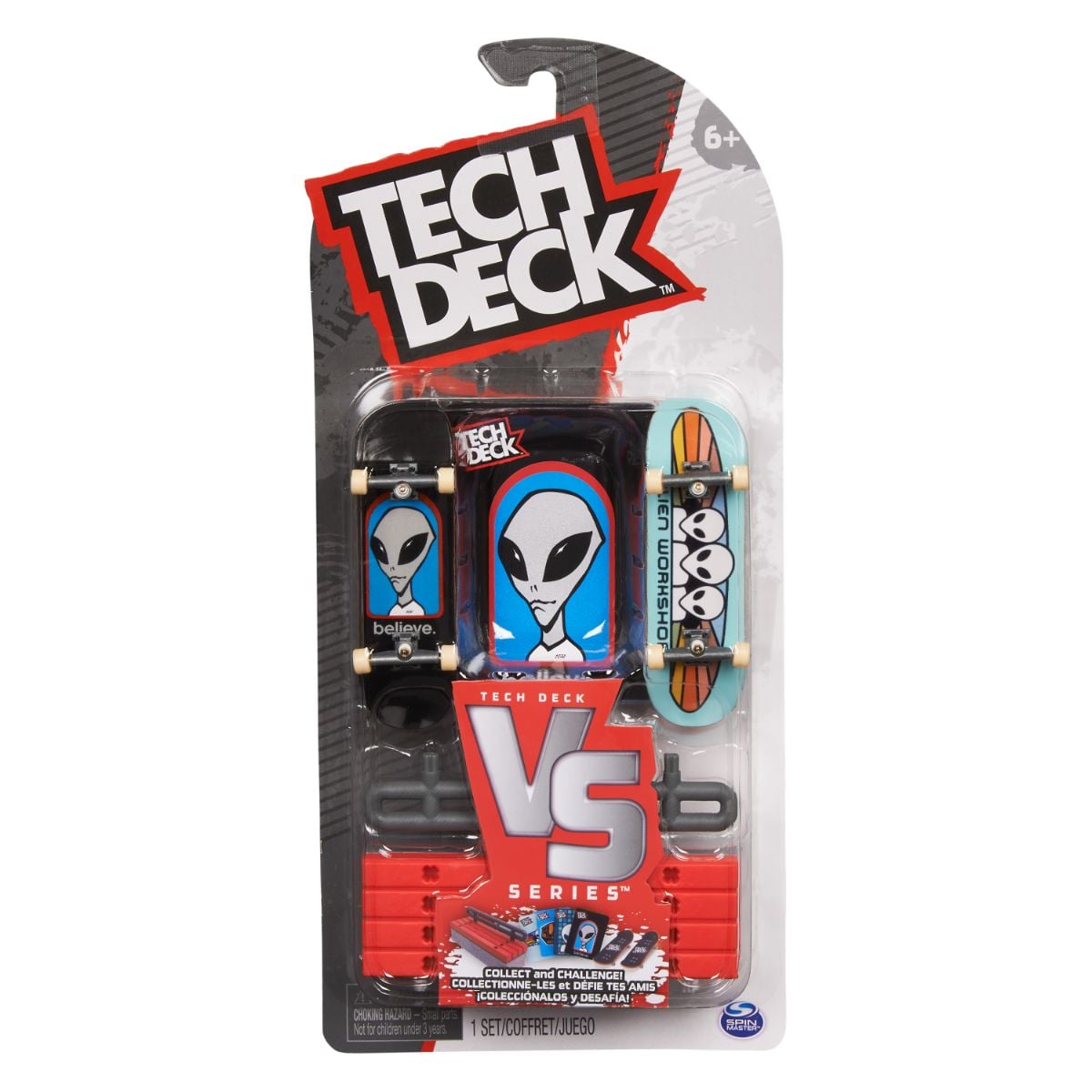 Tech Deck VS Series: Set 2 Mini Placi și Rampie