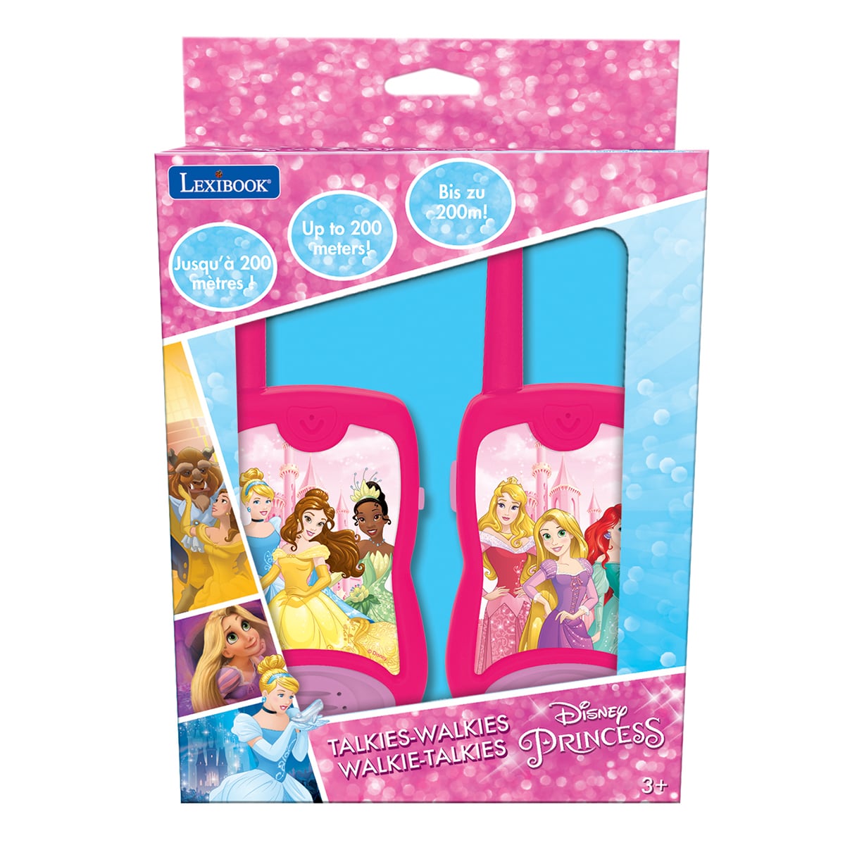Set Walkie Talkie Disney Princess 200m