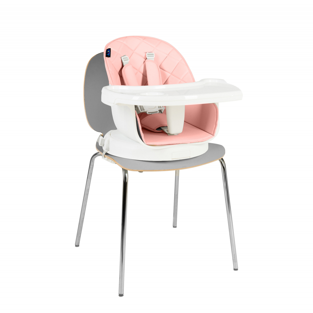 Scaun 3 in 1 Juju EatTwist Pink - Transformabil - imagine 7
