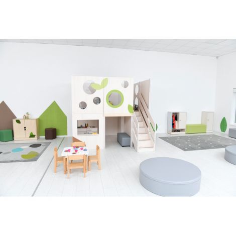 Complex Joacă Flora Moje Bambino - Lemn Interior - imagine 9