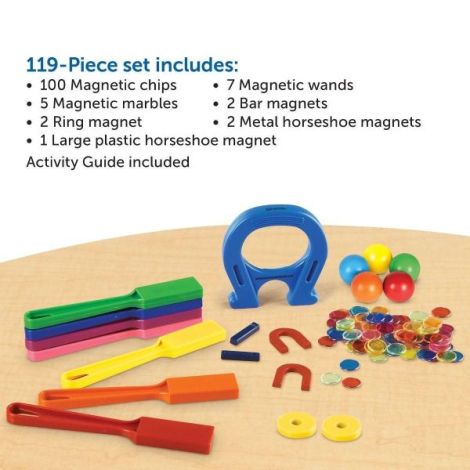 Kit Magnetic Learning Resources Clasă 119 Piese - imagine 3