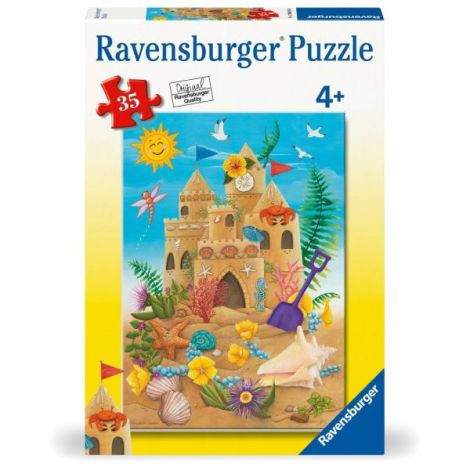 Puzzle Copii Ravensburger Castel de Nisip 35p