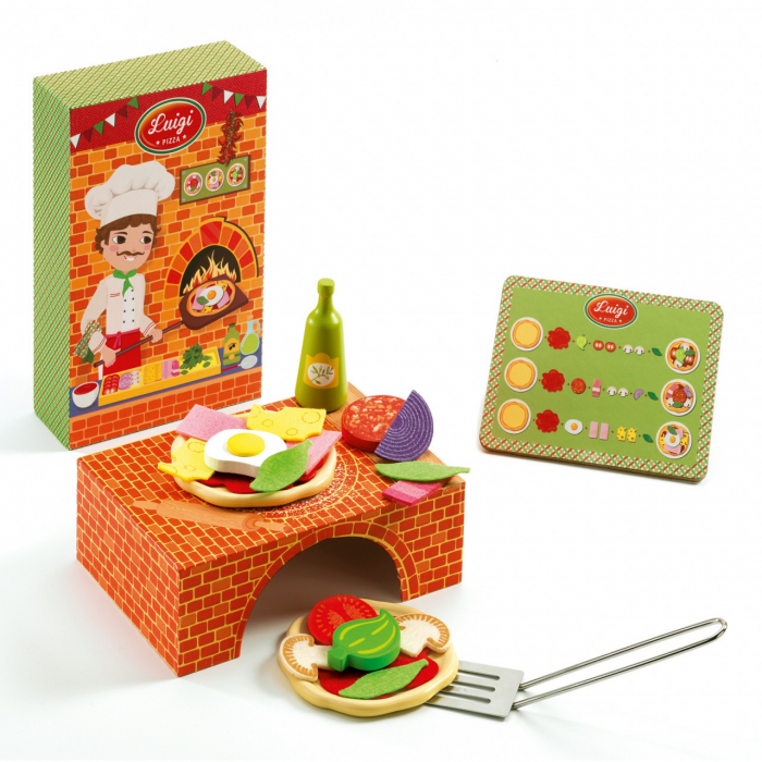 Jucării Montessori Pizza Luigi Djeco