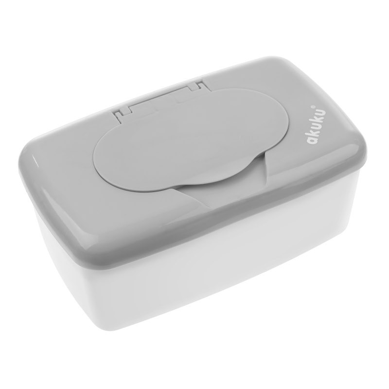 Dispenser Servetele Umede Akuku Alb-Gri