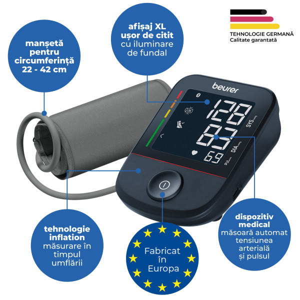 Beurer BM 48 - Tensiometru digital de braț - imagine 2