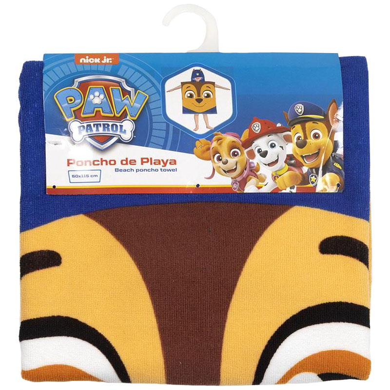 Prosop Poncho Paw Patrol Cerda cu Glugă - imagine 4