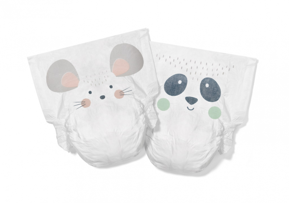 Scutece Eco Kit & Kin Hipoalergenice 4-8kg - imagine 2