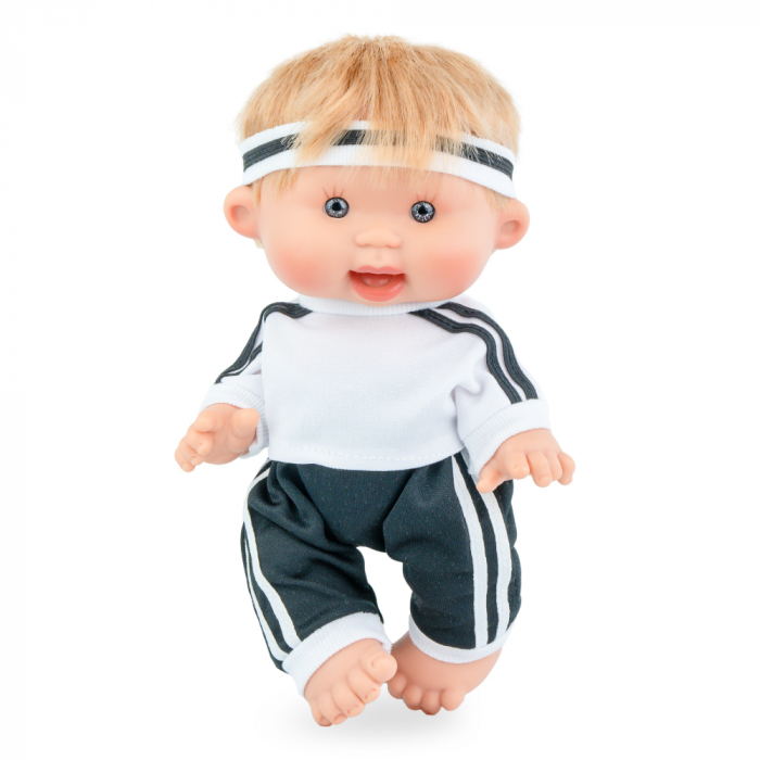 Păpușă Marina & Pau Luca Sport 26 cm, Parfum Vanilie