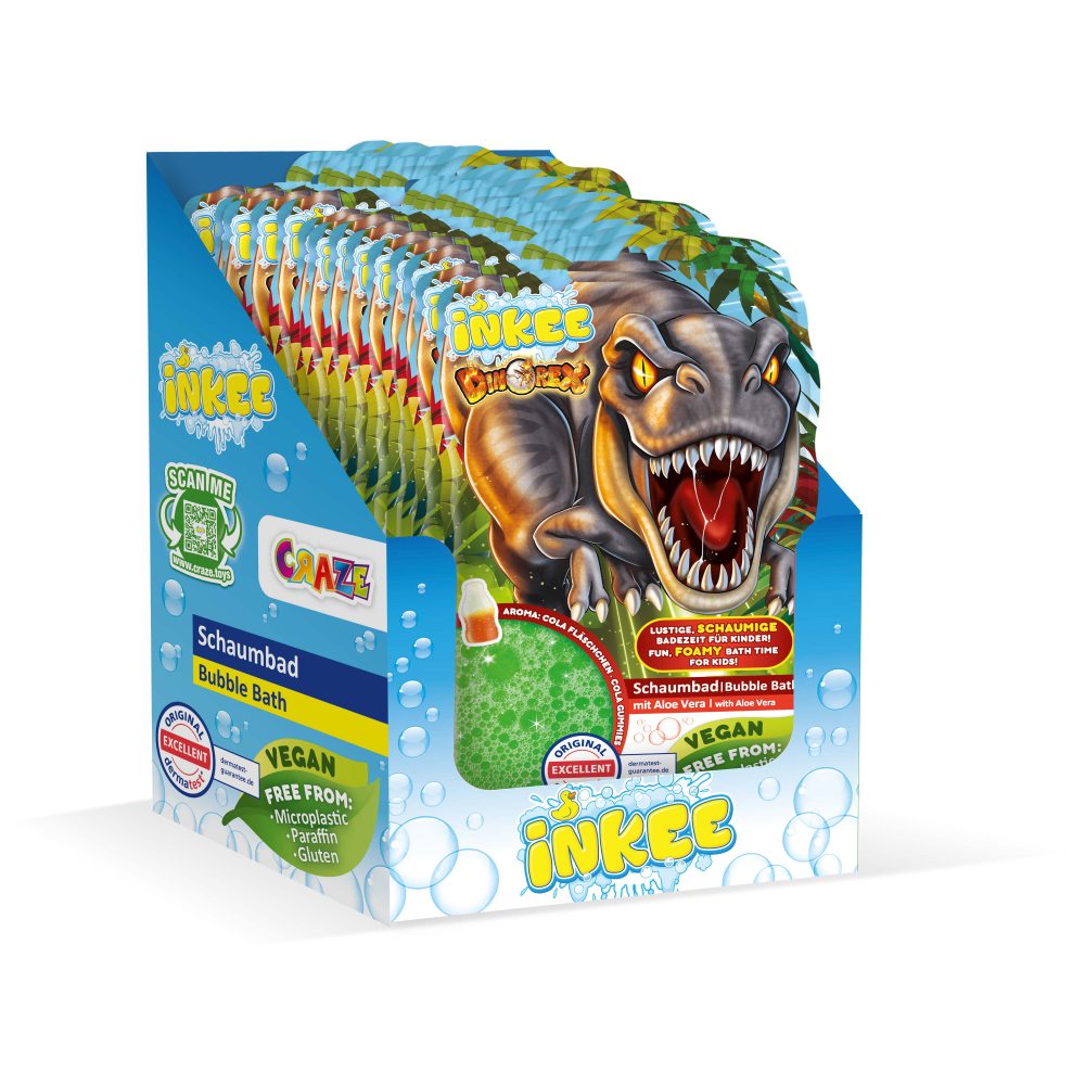 Lichid Baie Spumant Craze Inkee Dinozaur - imagine 5
