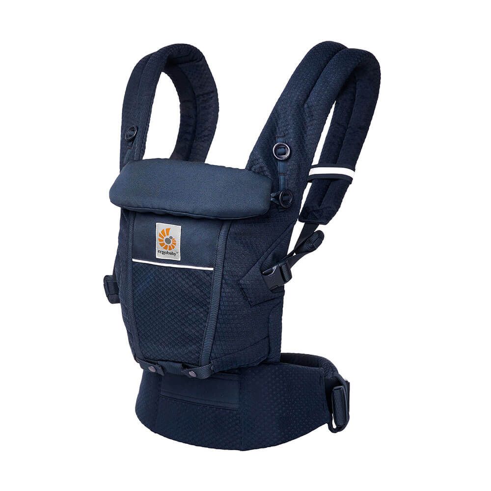 Marsupiu Ergobaby Adapt Soft Flex, Midnight Blue - imagine 4