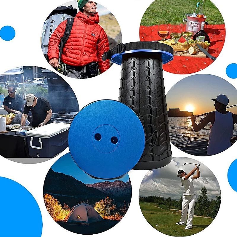 Scaun pliabil telescopic Procart | Pescuit/Camping