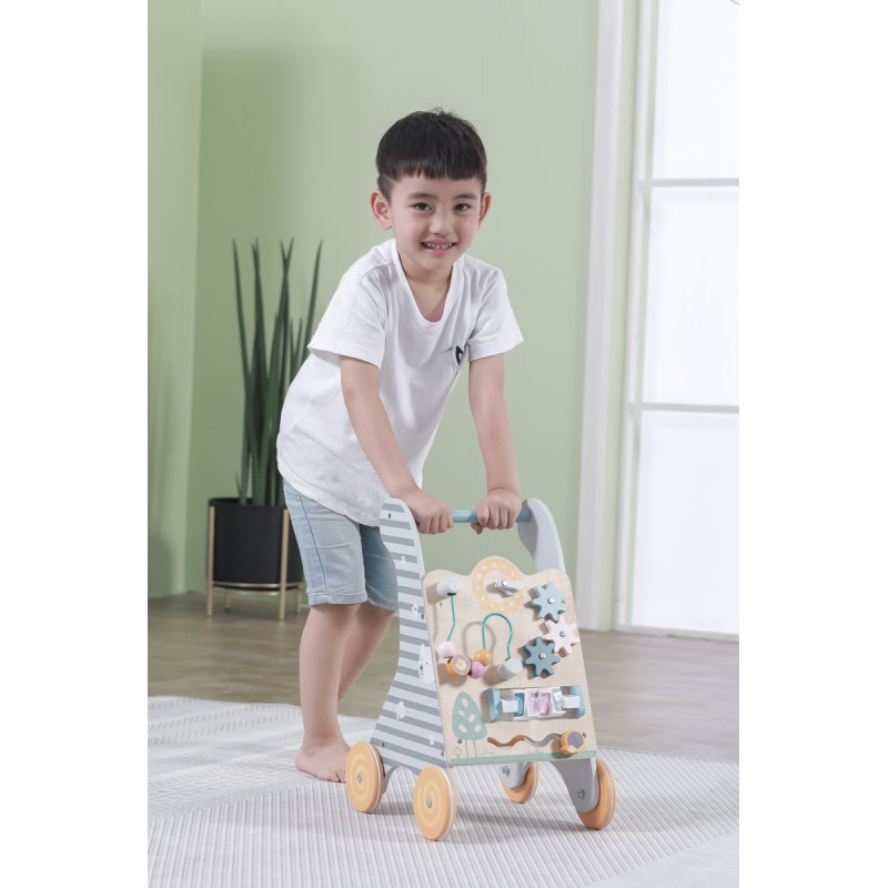 Antemergator Montessori Viga PolarB - Gri - imagine 7