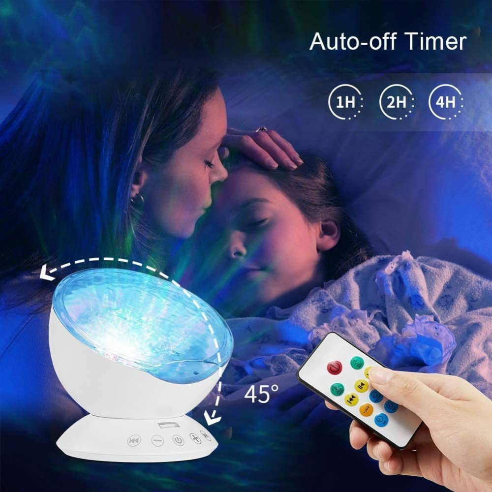 Lampa Ocean Wave Bambinice cu Sunete - imagine 7