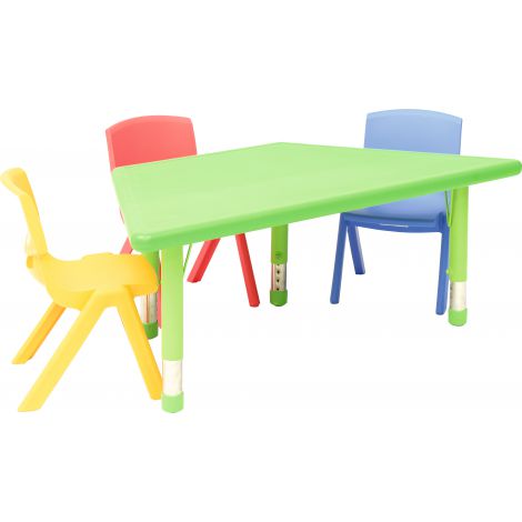 Masa Trapezoidala Reglabila Gradinita Moje Bambino - imagine 4