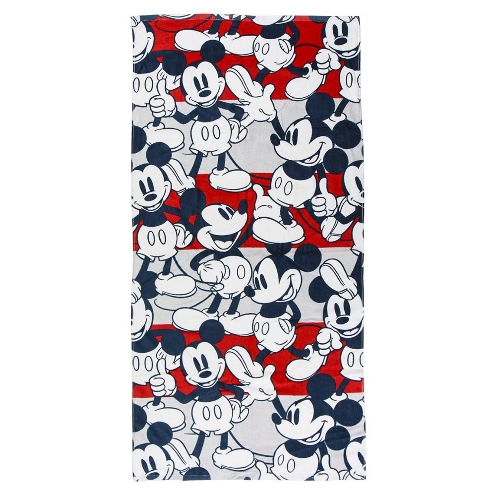 Prosop Plaja Mickey Mouse, 70x140 cm, Bumbac, Cerda