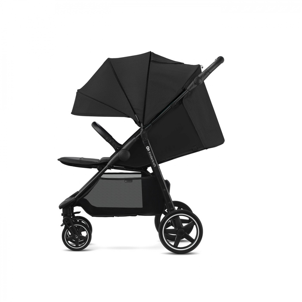 Carucior Sport Kinderkraft Route Black 0-4 ani - imagine 3