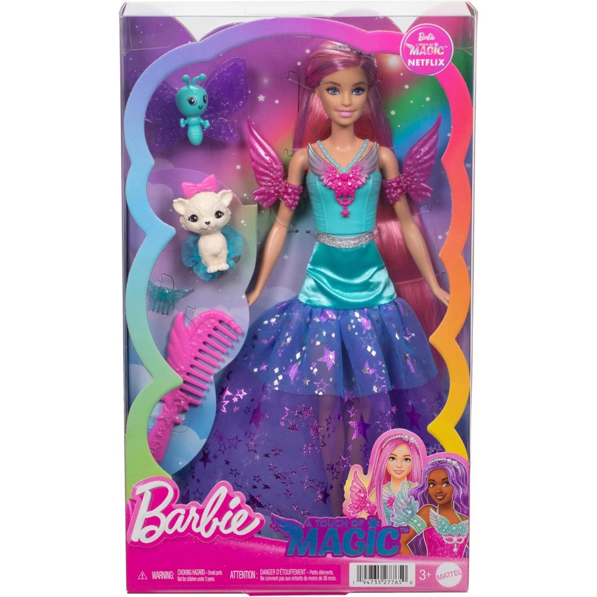 Papusa Barbie Touch of Magic Malibu cu Par Lung