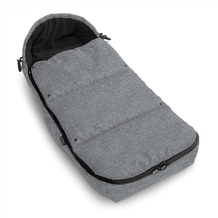 Husa Picioare Leclerc Baby Polar Grey Melange