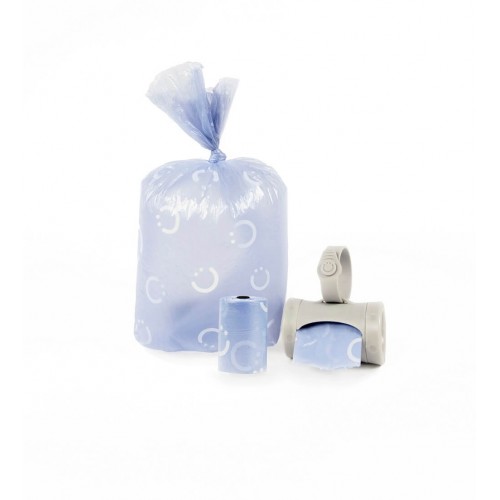 Ubbi On The Go Gri - Dispenser Portabil Pungute Scutece