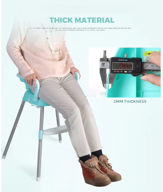 Little Mom Booster Gray - Scaun Masa 3-in-1 Pliabil - imagine 10