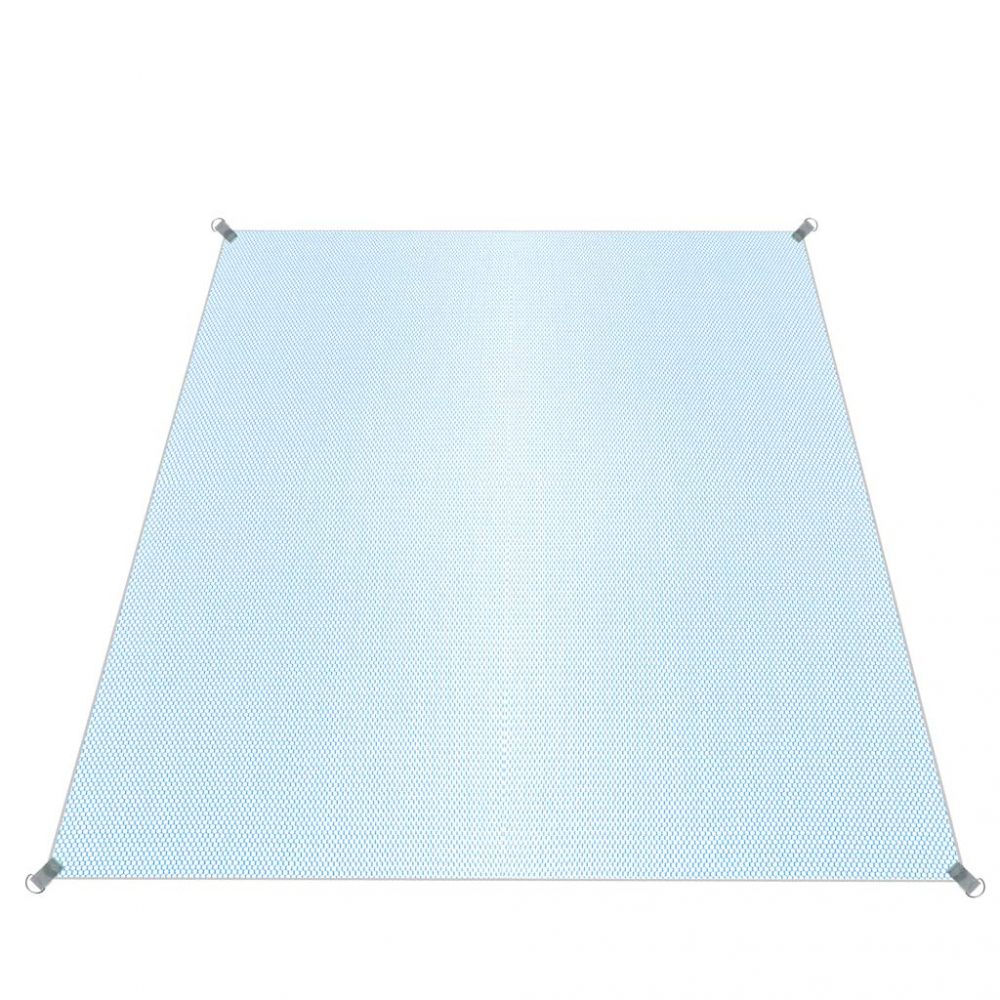 Covor Plaja XXL 200x200 cm Ikonka Blue - imagine 6