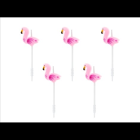 Lumanari Flamingo Party Deco | Decor Tort