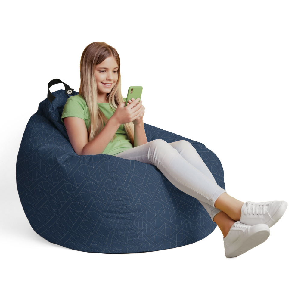 Husă Bean Bag Para L Albastru Updeco - imagine 4