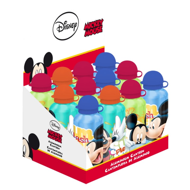 Recipient Apă 500 ml Mickey Aluminiu