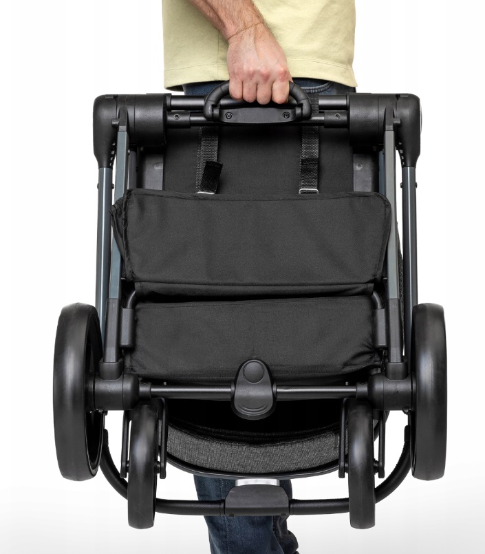 Carucior Reversibil Kidnort Isbjorn Black - imagine 10