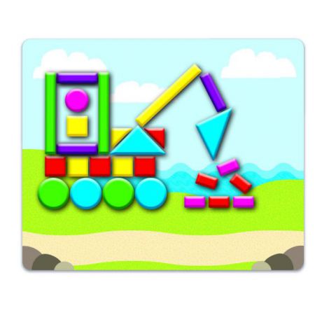 Set forme magnetice Galt, creativitate 3-6 ani - imagine 4