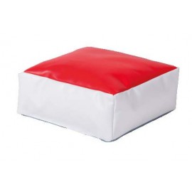 Puf Rosu Powder Cube Novum | Design Modern