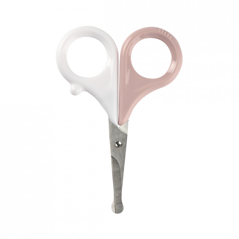 Forfecuta Beaba cu protectie Old Pink | Siguranta maxima - imagine 2