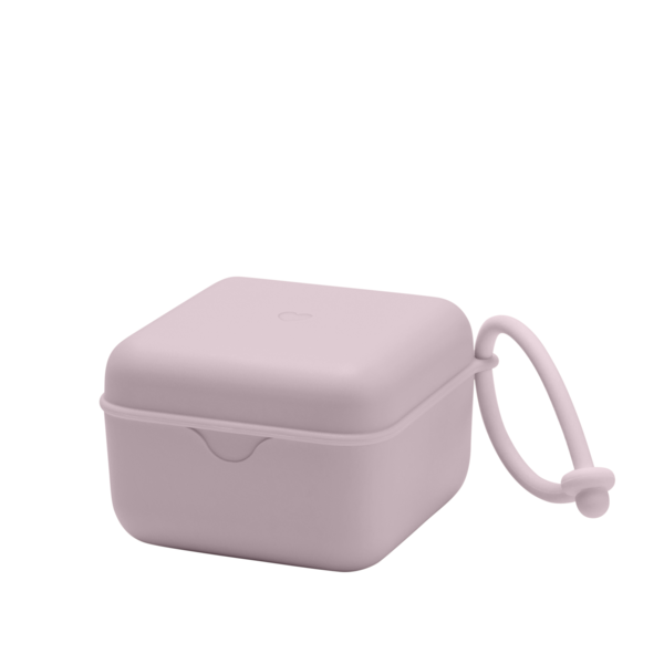 Cutie Depozitare Suzete Bibs Dusky Lilac, 3 Bucăți - imagine 3