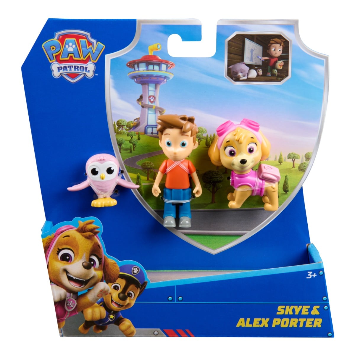 Set 3 Figurine Paw Patrol Skye și Alex Porter