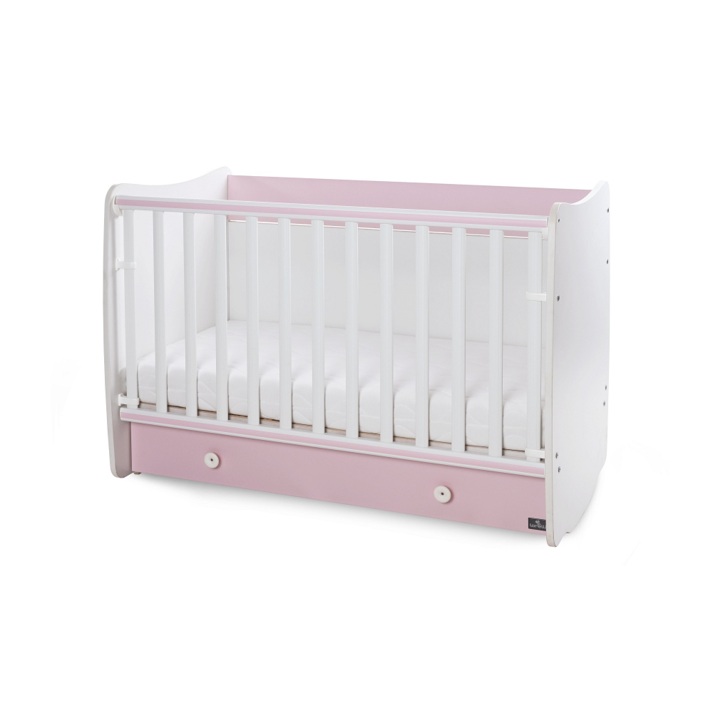 Patut balansoar Lorelli Dream 60x120 cm, Alb/Roz - imagine 6