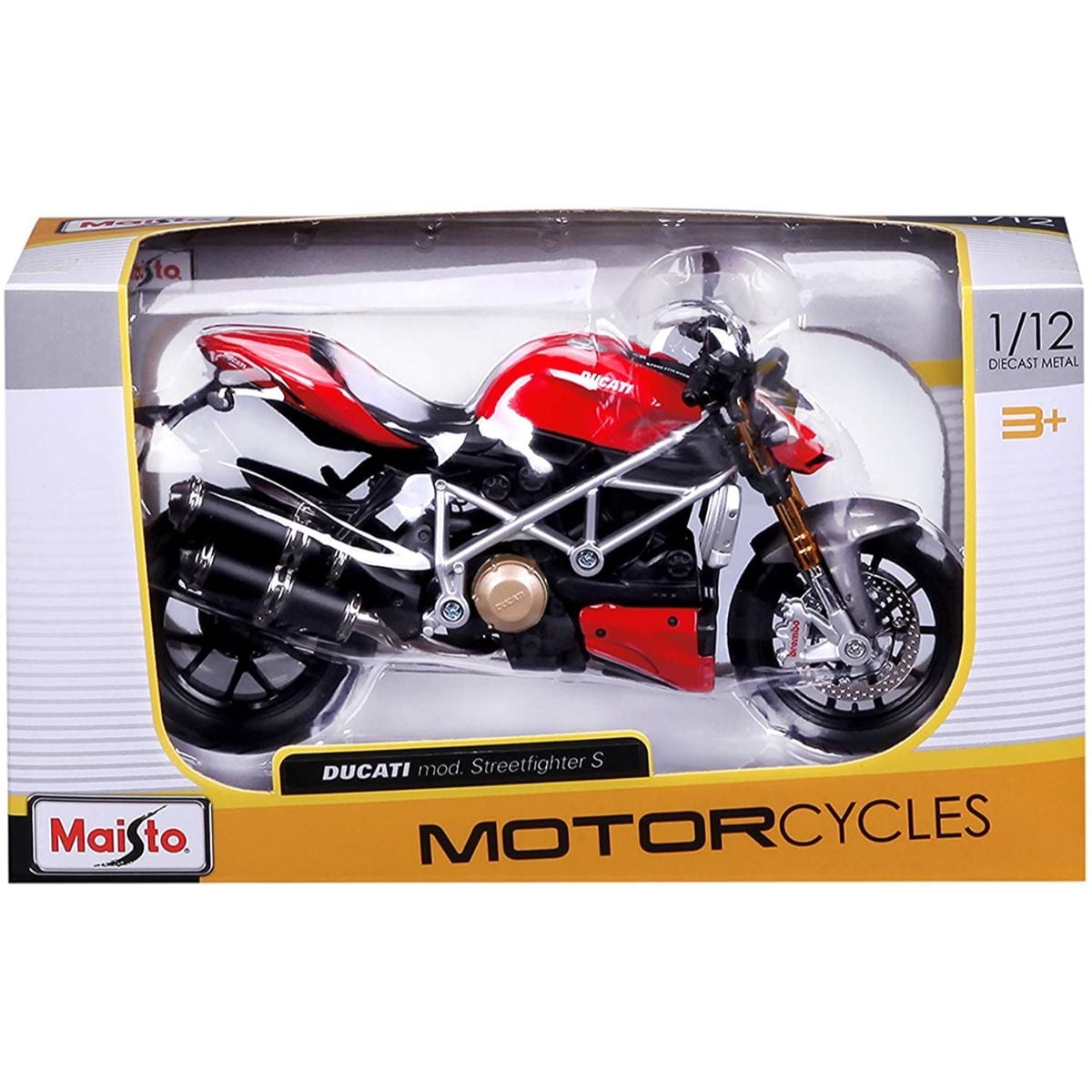 Motocicleta Maisto Ducati 1:12 - Metal