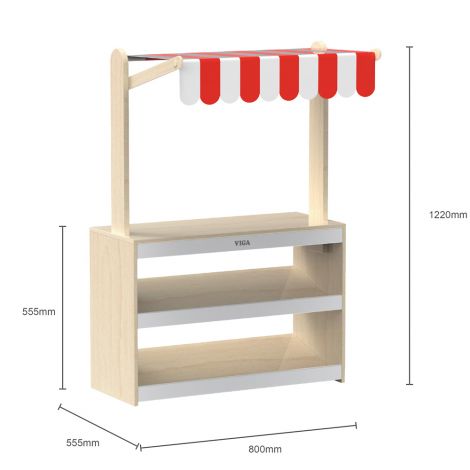 Supermarket Lemn Moje Bambino | Joacă Creativă - imagine 4