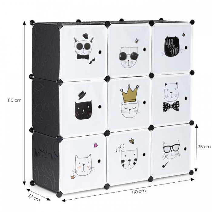 Raft Modular Ecotoys 9 Compartimente Modernhome - imagine 5