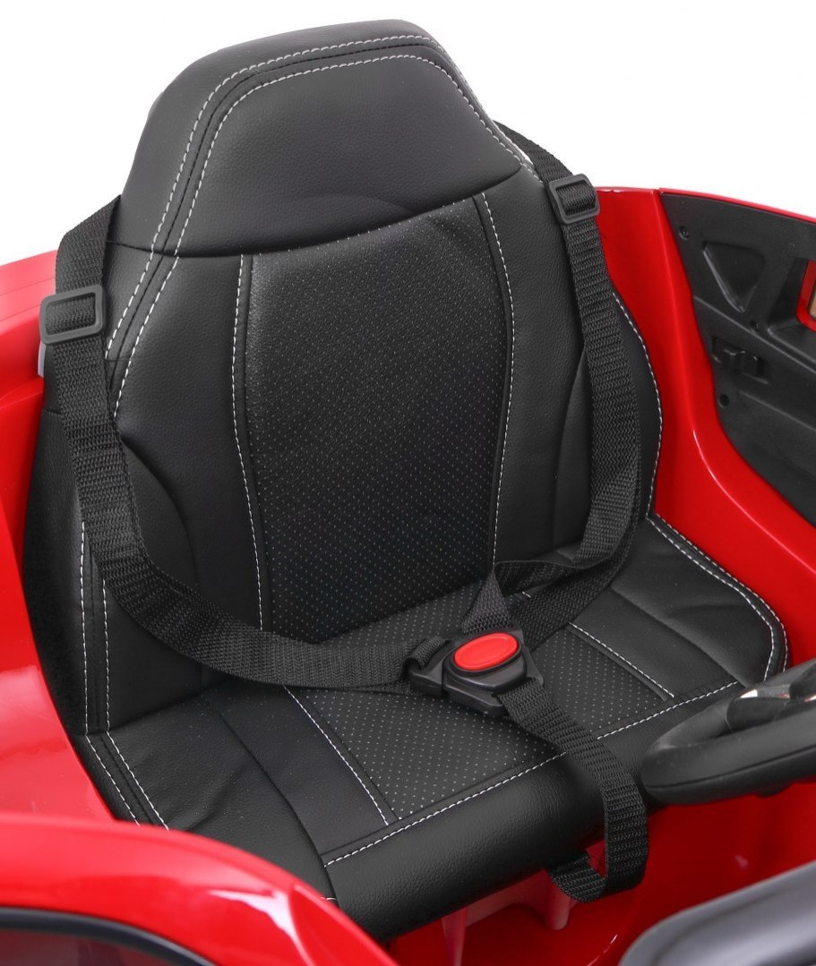 Mașinuță Electrică BMW X6M Visiniu Metalizat - imagine 9