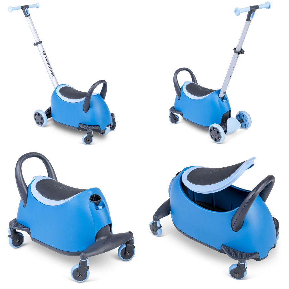 Trotineta Yvolution Y Glider Luna 5-in-1, Albastru